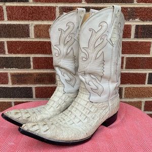 Mexican Alligator Western boots 10